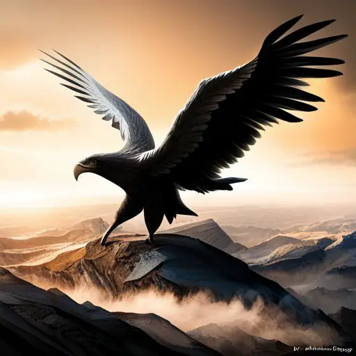 Hraesvelgr Norse Mythology The Giant Eagle Of The Winds