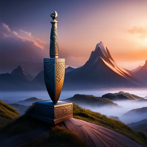 Ingrid Sword Norse Mythology A Blade Forged In Myth
