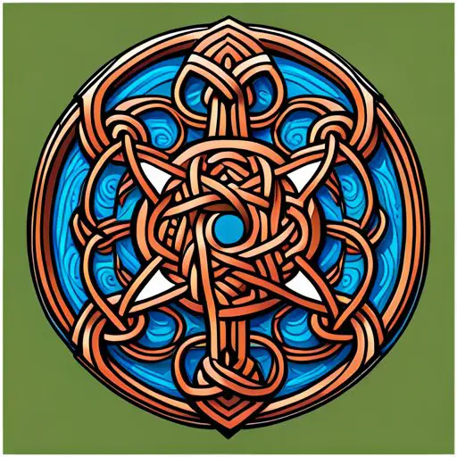 Norse Mythology Viking Knotwork: Intricate Art Of Ancient Warriors